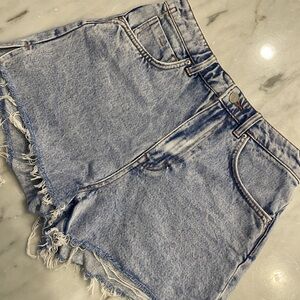 Lightwash Denim Zara Shorts